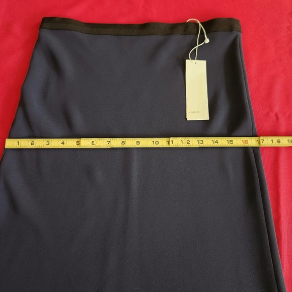VINCE Blue Slip-On Midi Skirt, XSmall - Picture 9 of 10